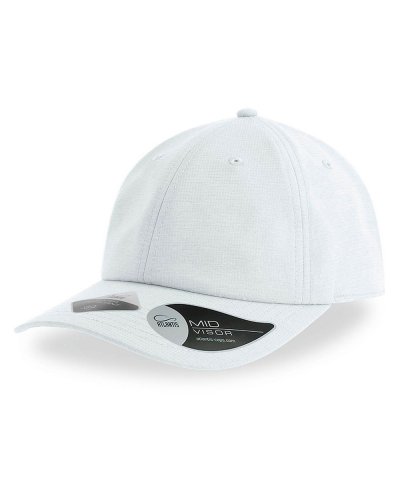 Cappellino baseball non strutturato a 6 pannelli Atener White