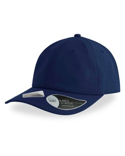 Cappellino baseball non strutturato a 6 pannelli Atener Navy
