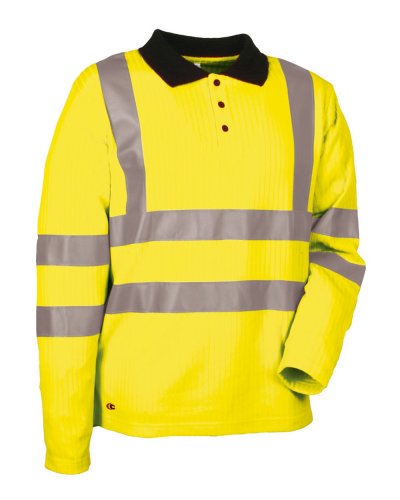 Polo da lavoro ad alta visibilità New Highway Giallo