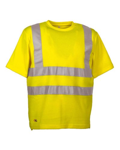 T-Shirt da lavoro ad alta visibilità Alert Giallo