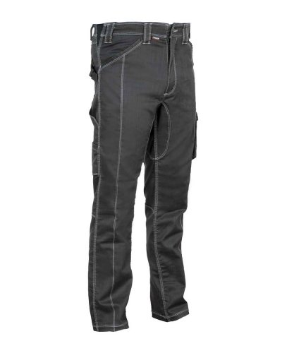 Pantaloni da lavoro multitasche Limeira Antracite/grigio