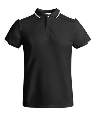 Polo uomo Tamil Nero/Bianco