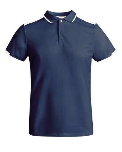 Polo uomo Tamil Blu navy/Bianco