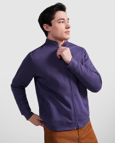 Felpa uomo Elbrus con zip e cappuccio, stile casual