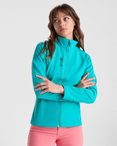 Giacca Softshell Donna Nebraska Slim Fit in Pile