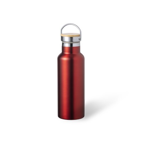 Borraccia termica Naxel 500ml inox bamboo, colorata e robusta