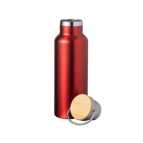 Borraccia termica Naxel 500ml inox bamboo, colorata e robusta