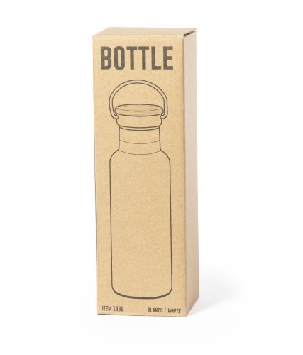 Borraccia termica Naxel 500ml inox bamboo, colorata e robusta