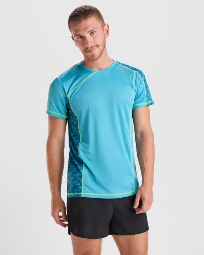 Camiseta técnica ECO Sochi Raglan Fluo | Poliéster Reciclado 130g