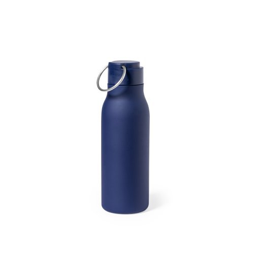 Botella Bucky de acero inoxidable de 600 ml, ligera, resistente, diseñ