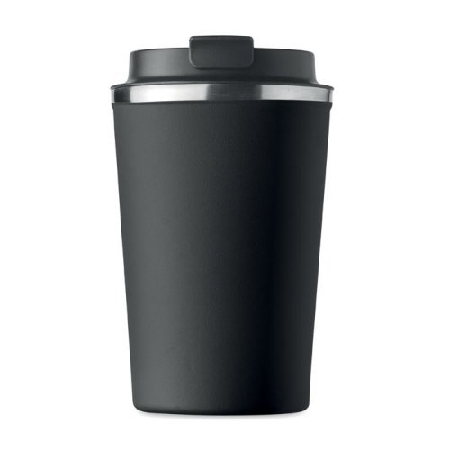 BRACE Bicchiere inox doppio strato 350ml con laccetto antigoccia