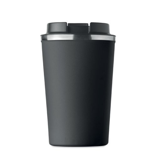 BRACE Bicchiere inox doppio strato 350ml con laccetto antigoccia