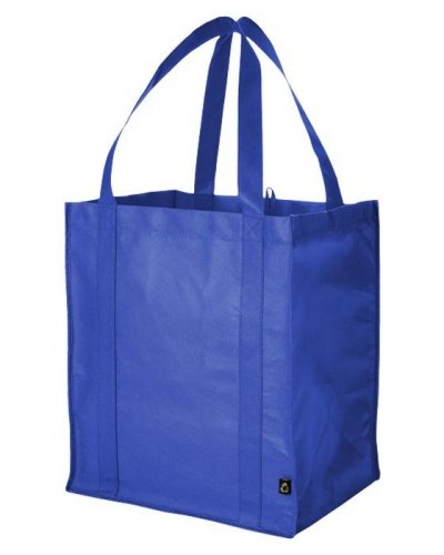 Shopper per la spesa tessuto non tessuto Liberty Royal Blu