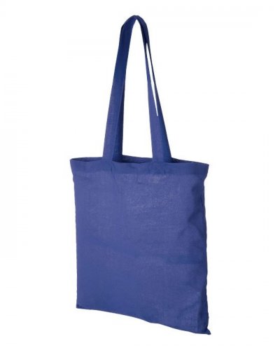 Shopper colorate in cotone personalizzate Royal Blu