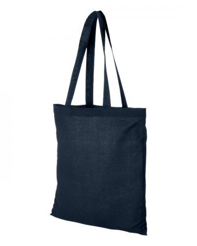 Shopper colorate in cotone personalizzate Navy