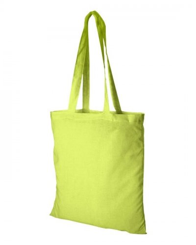 Shopper colorate in cotone personalizzate Lime