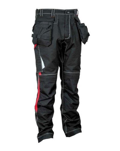 Pantaloni da lavoro Gondomar Nero/rosso