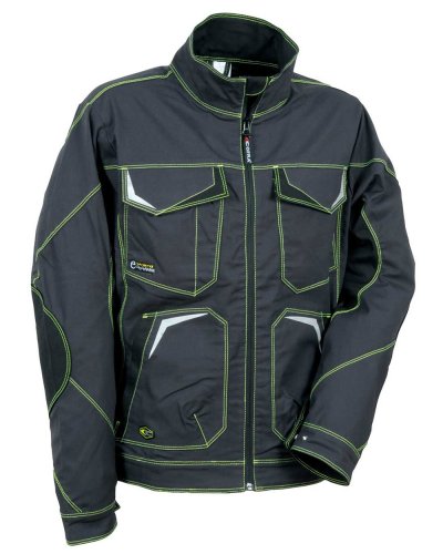 Giubbotto da lavoro Abrantes Antracite/nero/lime