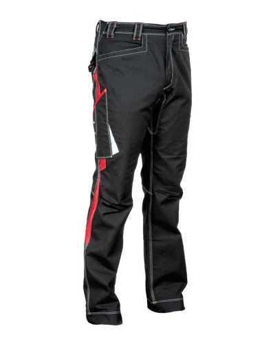 Pantaloni da lavoro Montijo Nero/rosso