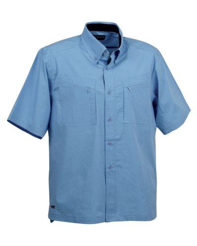 Camicia da lavoro Hawaii Celeste