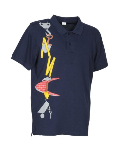 Polo da lavoro Gamasa Navy