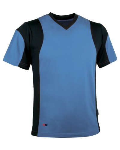T-Shirt da lavoro Java Celeste