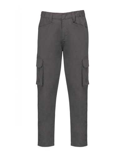 Pantaloni multitasche ecosostenibili da uomo Dark Grey