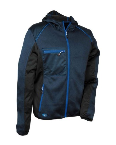 Giacca con cappuccio da lavoro Uchami Navy/Nero