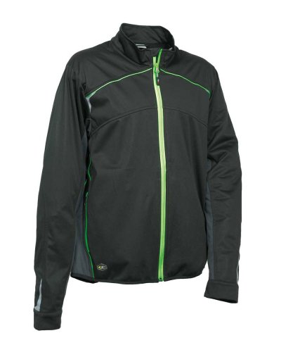 Giacca da lavoro softshell Jacuzia Nero/lime