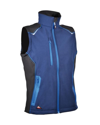 Gilet da lavoro Kyzyl Navy/Nero
