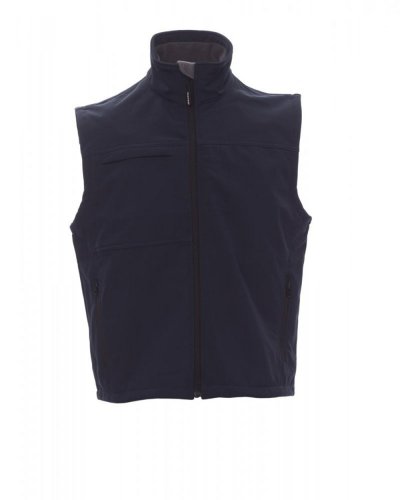 Gilet ergonomico con zip intera Bering Blu Navy
