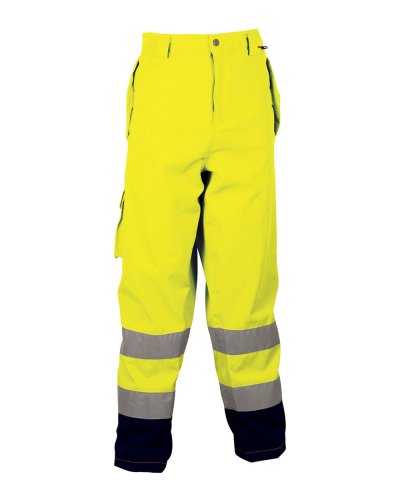 Copripantaloni ad alta visibilità Reflex Giallo/navy