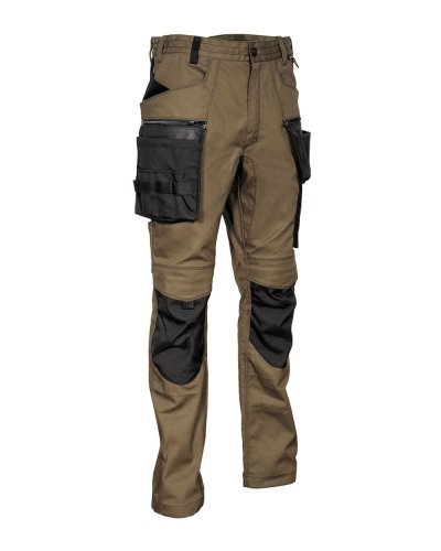 Pantaloni da lavoro Mureck Fango/Nero