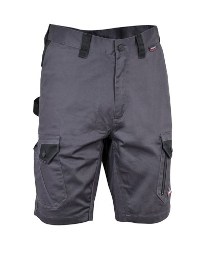 Pantaloncini da lavoro Kediri Antrancite/Nero