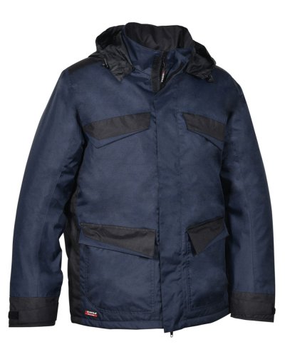 Giacca imbottita Nuvuk Navy/Nero