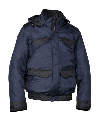 Giubbino imbottito Kurgan Navy/Nero