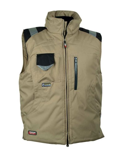 Gilet imbottito da lavoro Polar Corda/Nero
