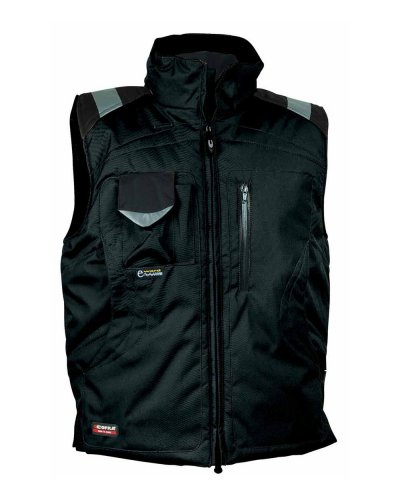 Gilet imbottito da lavoro Polar Nero/Nero