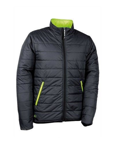 Piumino da lavoro Turin Nero/lime