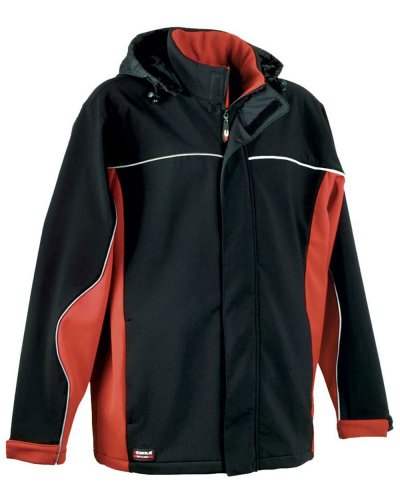 Giacca da lavoro Norway Nero / Rosso