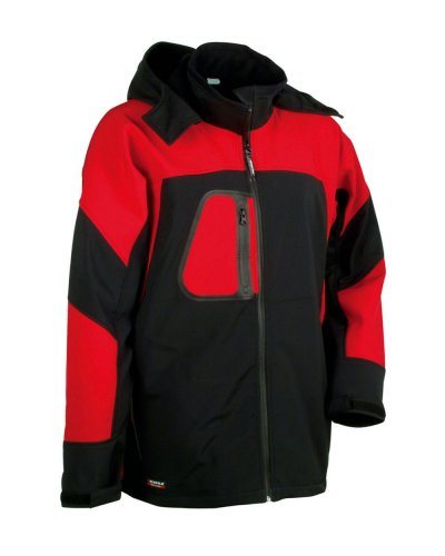 Giacca da lavoro Sweden Nero / Rosso