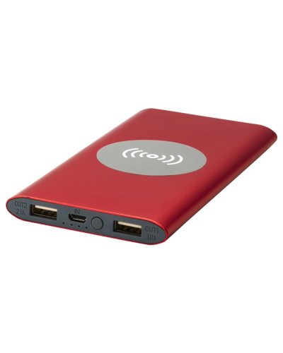 Power bank wireless da 8.000 mAh Juice Rosso