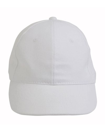 Cappellino in cotone pesante multicolor Bianco