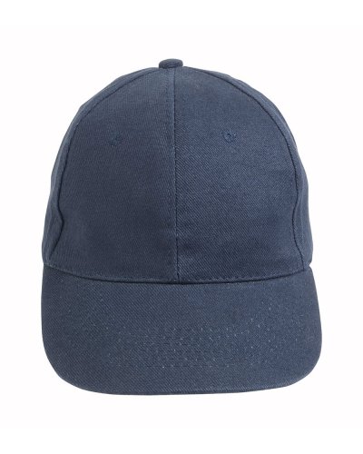 Cappellino in cotone pesante multicolor Blu scuro