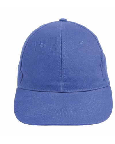 Cappellino in cotone pesante multicolor Blu Royal