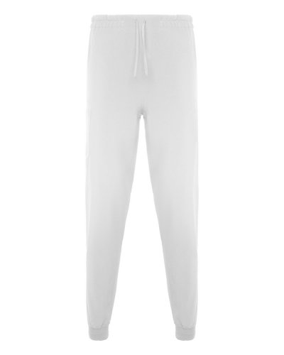 Pantaloni unisex a taglio dritto Fiber Bianco