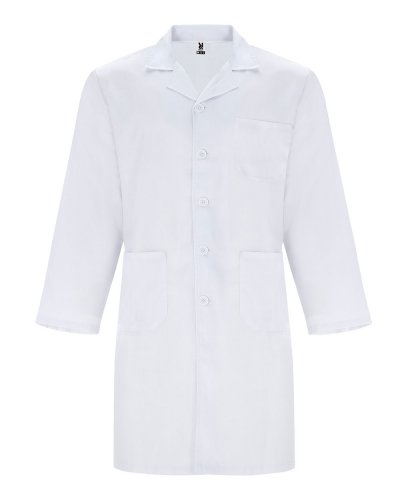 Camice manica lunga Vaccine Bianco