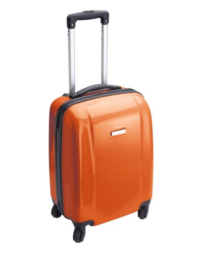 Trolley rigido in ABS e PC Verona Arancio