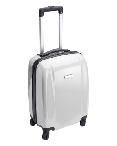 Trolley rigido in ABS e PC Verona Bianco