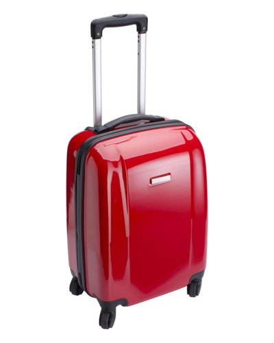 Trolley rigido in ABS e PC Verona Rosso